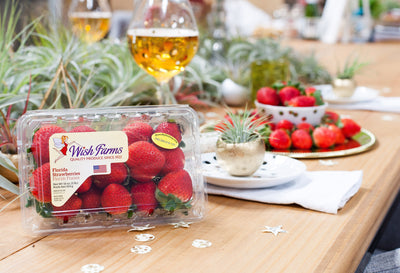A Berry Fresh Tablescape: Throw a Stylish Dessert Party With Wish Farms + Air Plant Design Studio