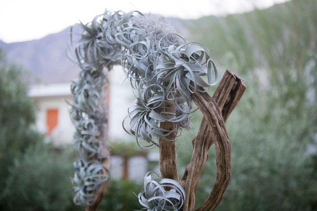 Air Plant Weddings: Arbors & Ceremony Decor
